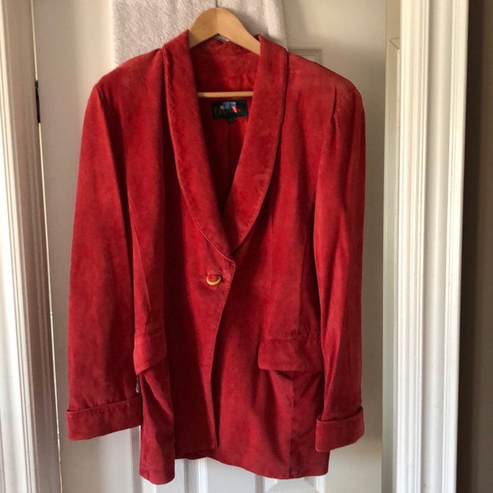 Ladies suede jacket